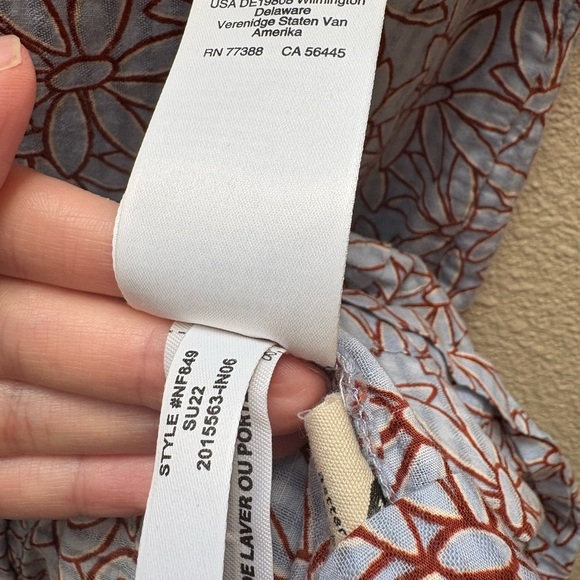 Madewell cotton Midi dress size large - Picture 6 of 7